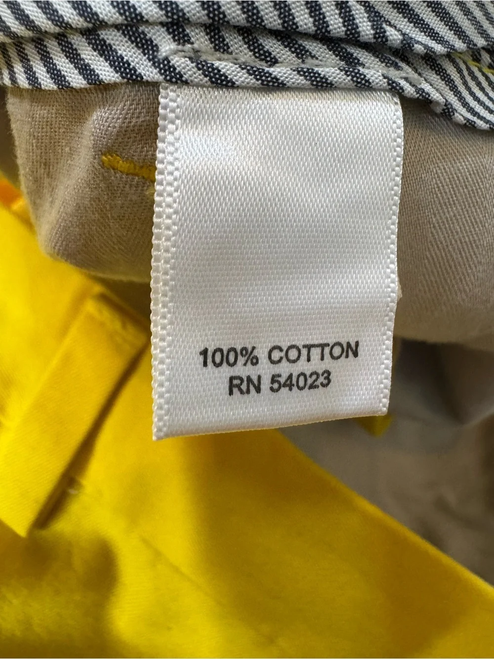 Banana Republic Aiden Chino Pants 44x32 Yellow Slim Fit Stretch Chinos NWT